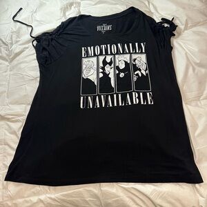 Disney Villains Black Short Sleeve Tee